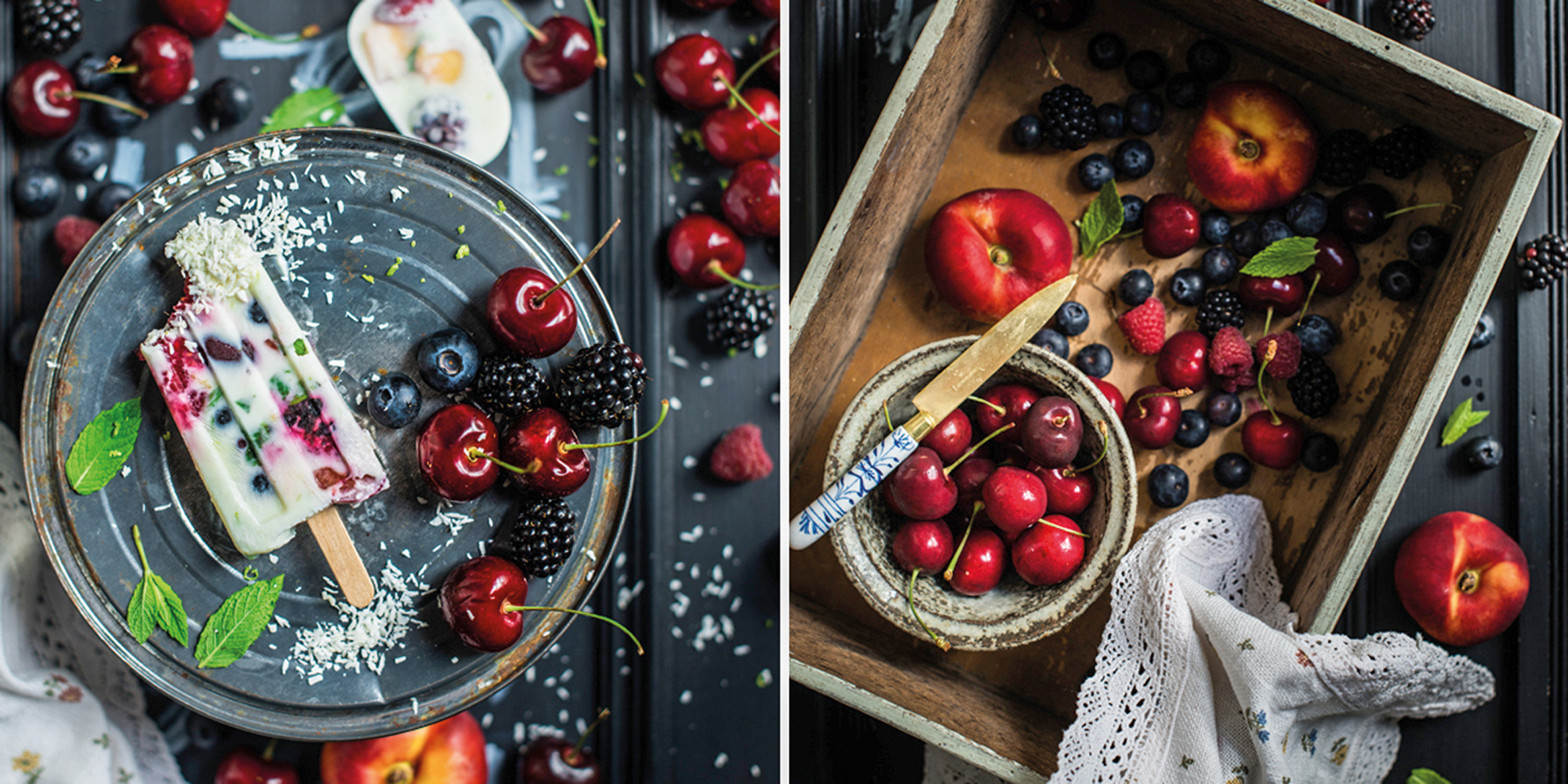 Joghurteis mit Sommerfrüchten - BeautyLife Magazin